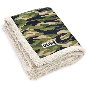 Lamb's Wool Throw - Camo