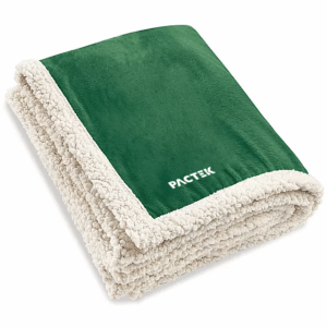 Lamb's Wool Throw - Green