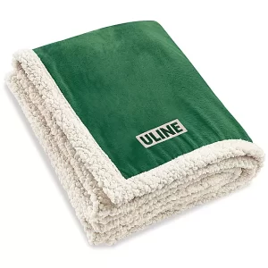 Lamb's Wool Throw - Green