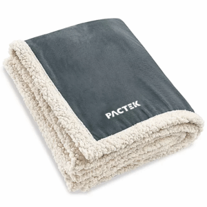 Lamb's Wool Throw - Gray