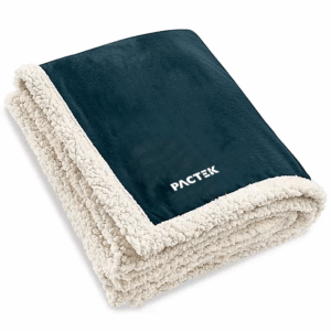 Lamb's Wool Throw - Navy