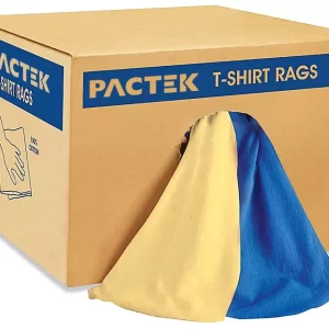 Colored T-Shirt Rags - 25 lb box