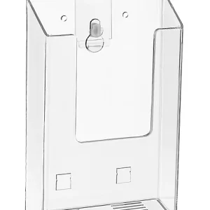 Gridwall Pamphlet Holder - 4 x 1 1⁄8 x 6 1⁄2"