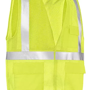 Class 2 Standard Hi-Vis Safety Vest - Lime, 2XL/3XL