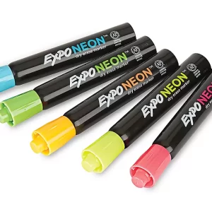 Expo® Dry Erase Markers - Assorted Neon