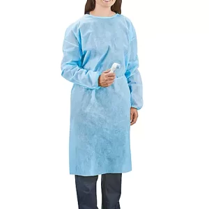 Pactek Isolation Gowns - Blue