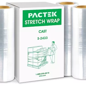 Pactek Stretch Wrap - Cast, 90 gauge, 18" x 1,500'