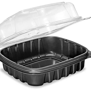 One-Piece Hinged Take-Out Containers - 18 oz