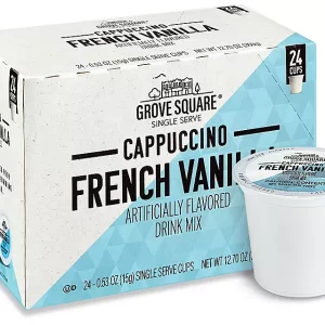 Single-Serve Cappuccino Cups - French Vanilla