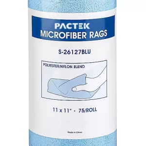 Microfiber Rags On A Roll - Blue