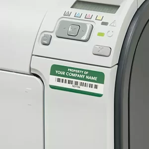 CUSTOM PRINTED ASSET LABELS