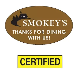 Custom Printed Standard Paper Labels