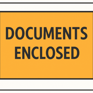 SPECIAL USE Packing List Envelopes