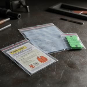 Reclosable Vinyl Envelopes