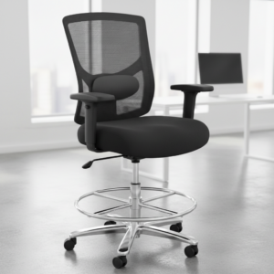 Big and Tall Mesh Work Stool