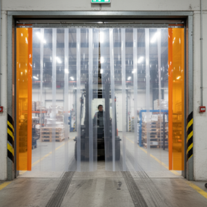 Smooth Vinyl Strip Door Kits