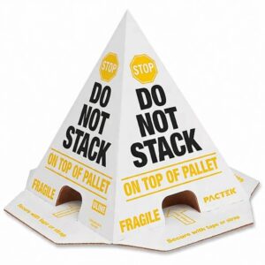 Pactek Pallet Cones - White