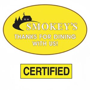 Custom Printed Standard Paper Labels