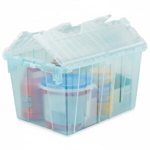 Clear Industrial Totes