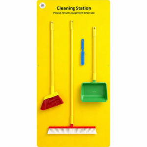 Floor Sweeping & Lobby Pan Station