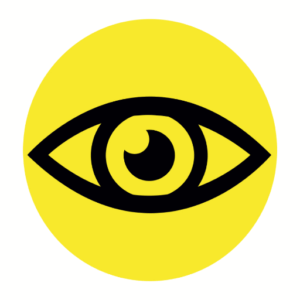 For Eye Yellow Stickers