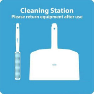 Dustpan & Brush Cleaning Station
