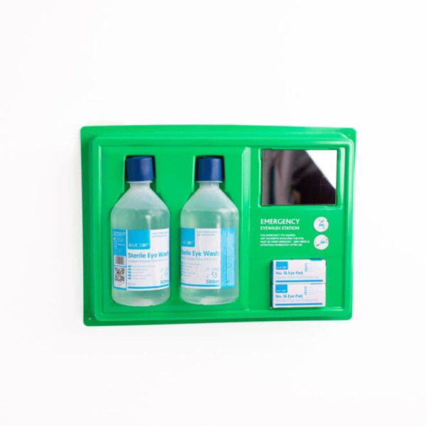 First Aid Eye Wash Kit Station