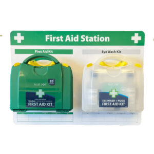 First Aid & Eye Wash Station