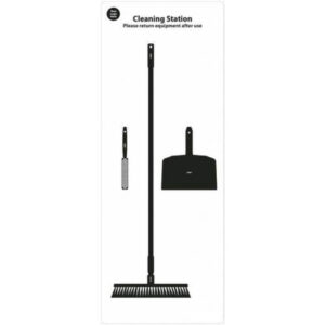 Floor Sweeping Cleaning Station