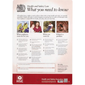 Health and Safety Law Poster