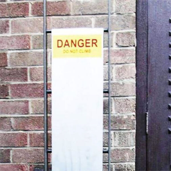 Ladder Sentry Climb Prevention