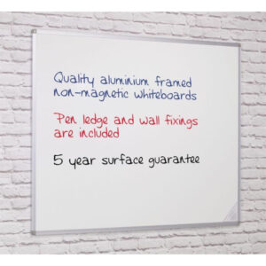 Non-Magnetic Whiteboards