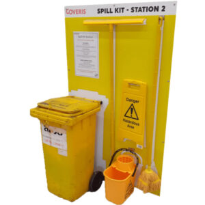 Spill Kit Cleaning Station