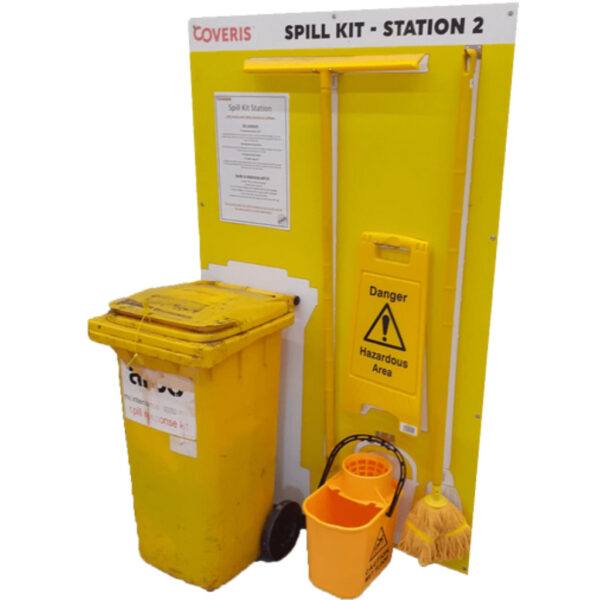 Spill Kit Cleaning Station