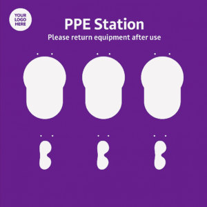 Bump Cap & Safety Glasses PPE Board