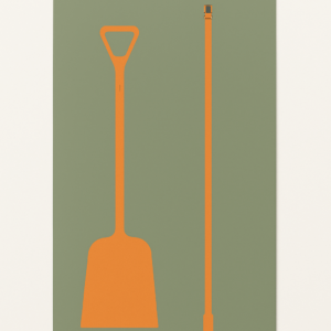 Shovel & Squeegee Cleaning Station