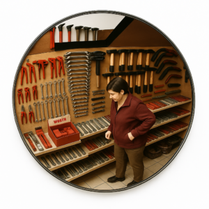 DETECTIVE-X Convex Mirror