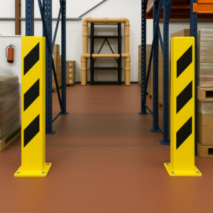 BLACK BULL Pallet Rack End Frame Protectors