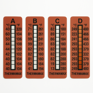 Self-Adhesive Temperature Strips