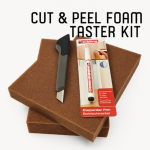 Cut & Peel foam taster kit