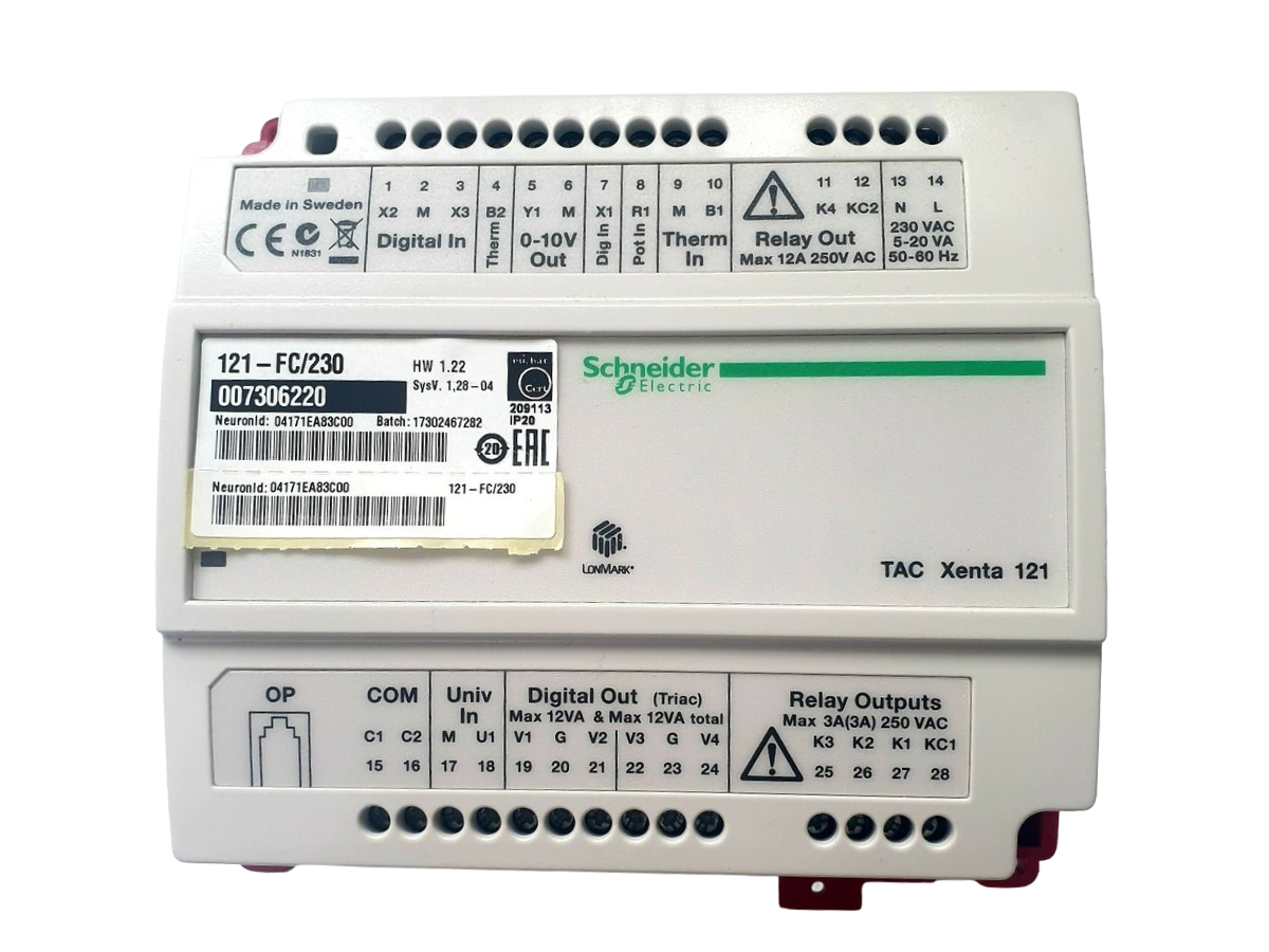 007306210 SCHNEIDER ELECTRIC - TAC XENTA 121-FC/24