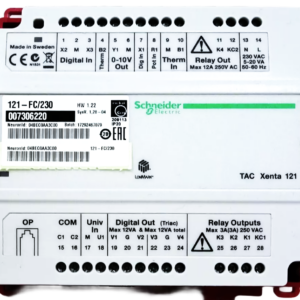 007306220 SCHNEIDER ELECTRIC - TAC XENTA 121-FC/230