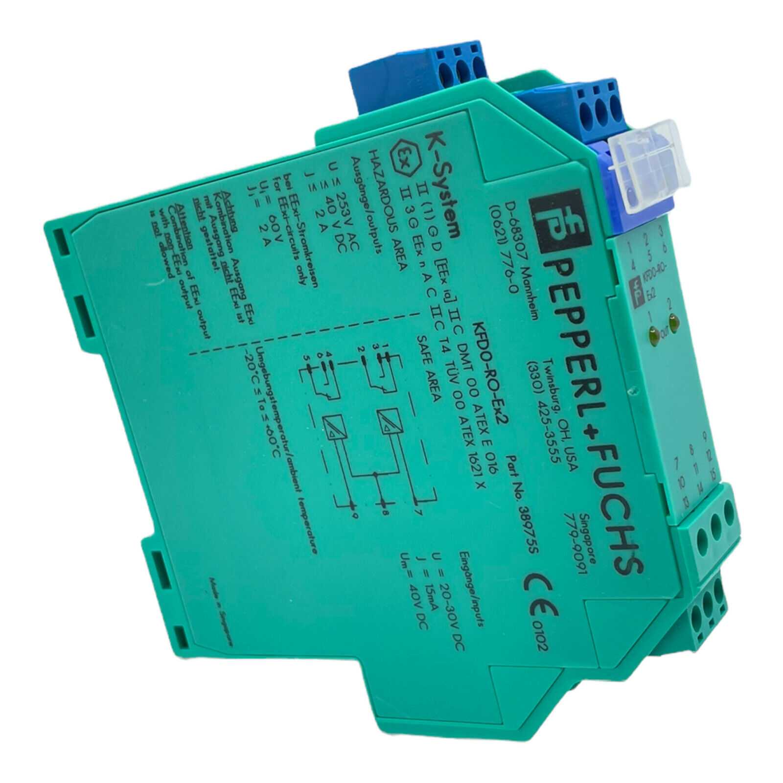 038975 PEPPERL FUCHS - KFD0-RO-EX2