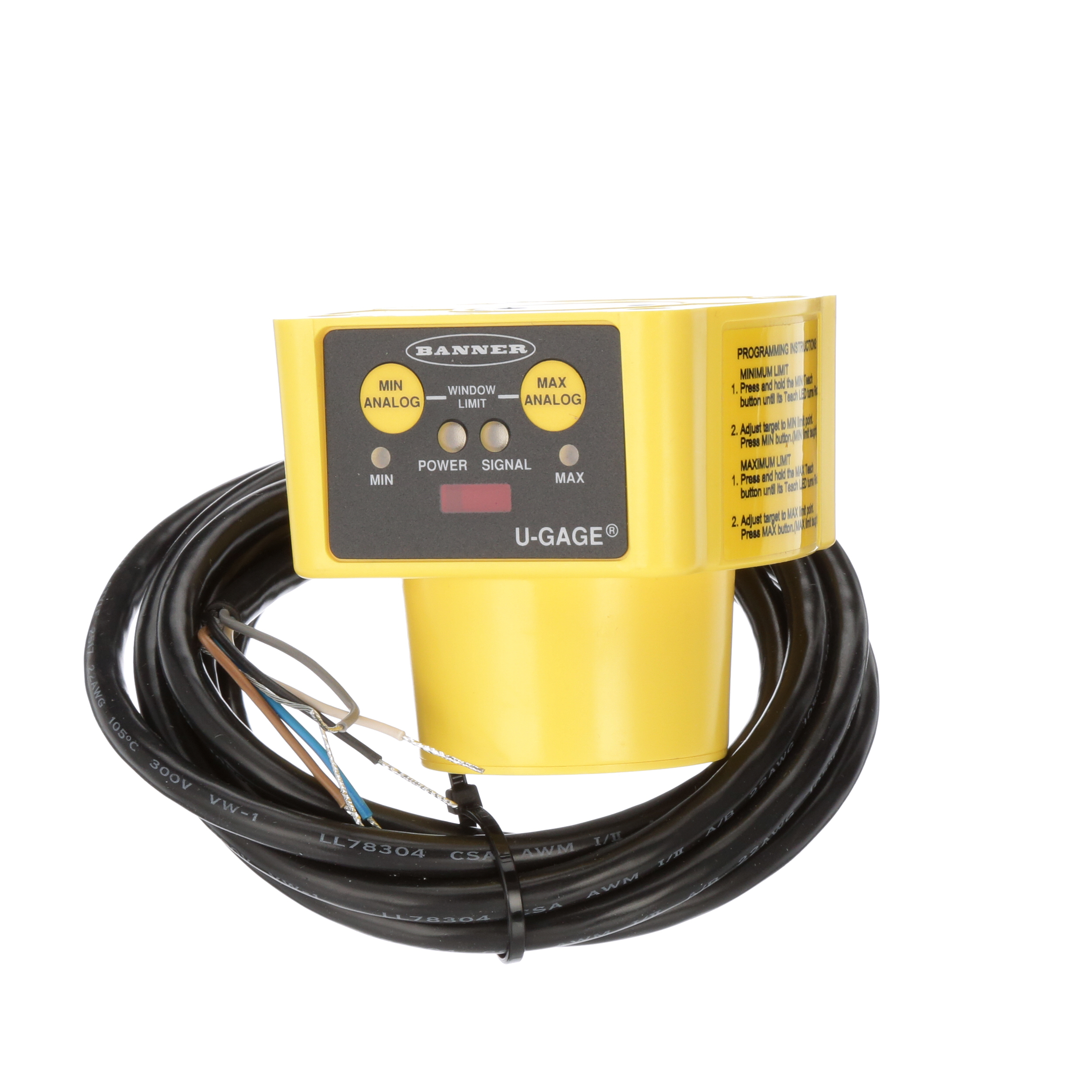 02729 BANNER ENGINEERING - QT50ULB W/30