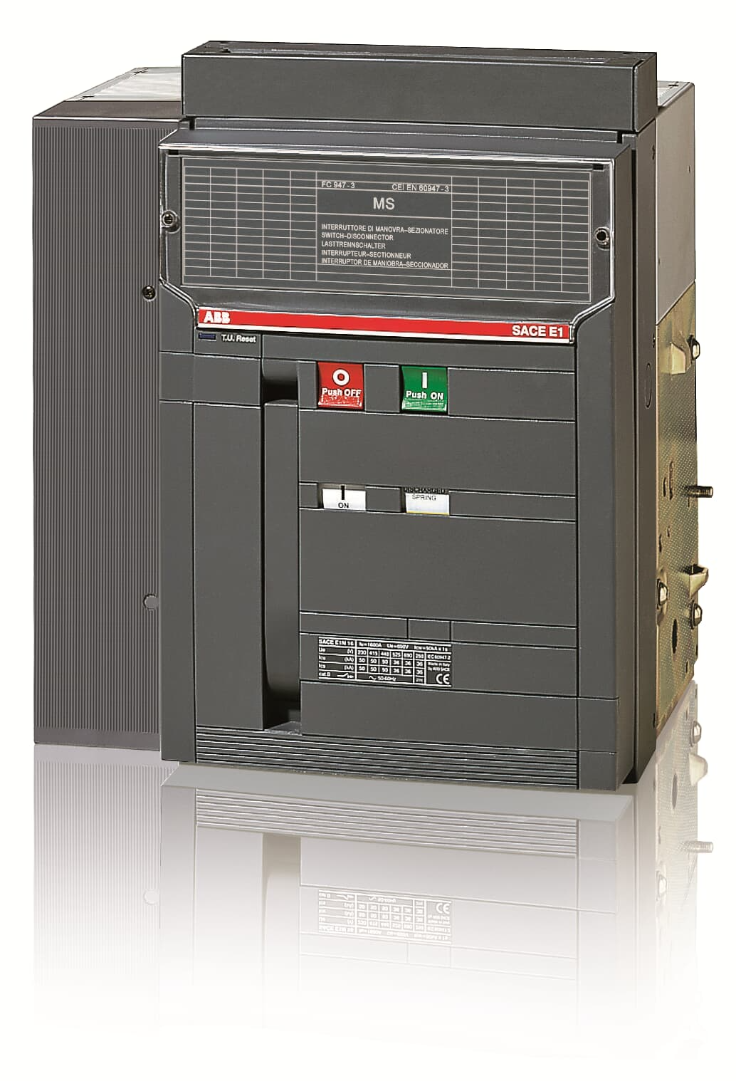1SDA050441R1 ABB - S3L 160 1000V R 125 IM= 1250 3P F F