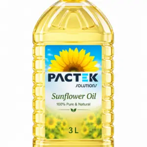 PACTEK Sunflower Oil – 3 L Jug