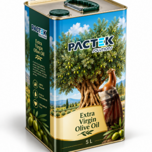 PACTEK Extra Virgin Olive Oil – 5 L Tin